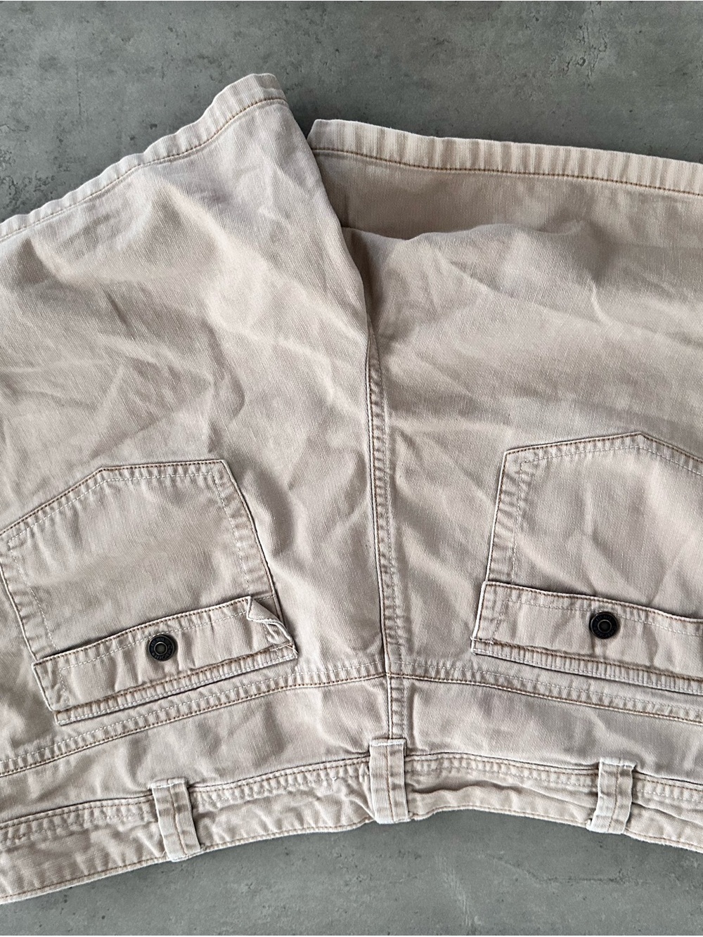 Cherokee Tan Utility Shorts | High Rise - Picture 5 of 14